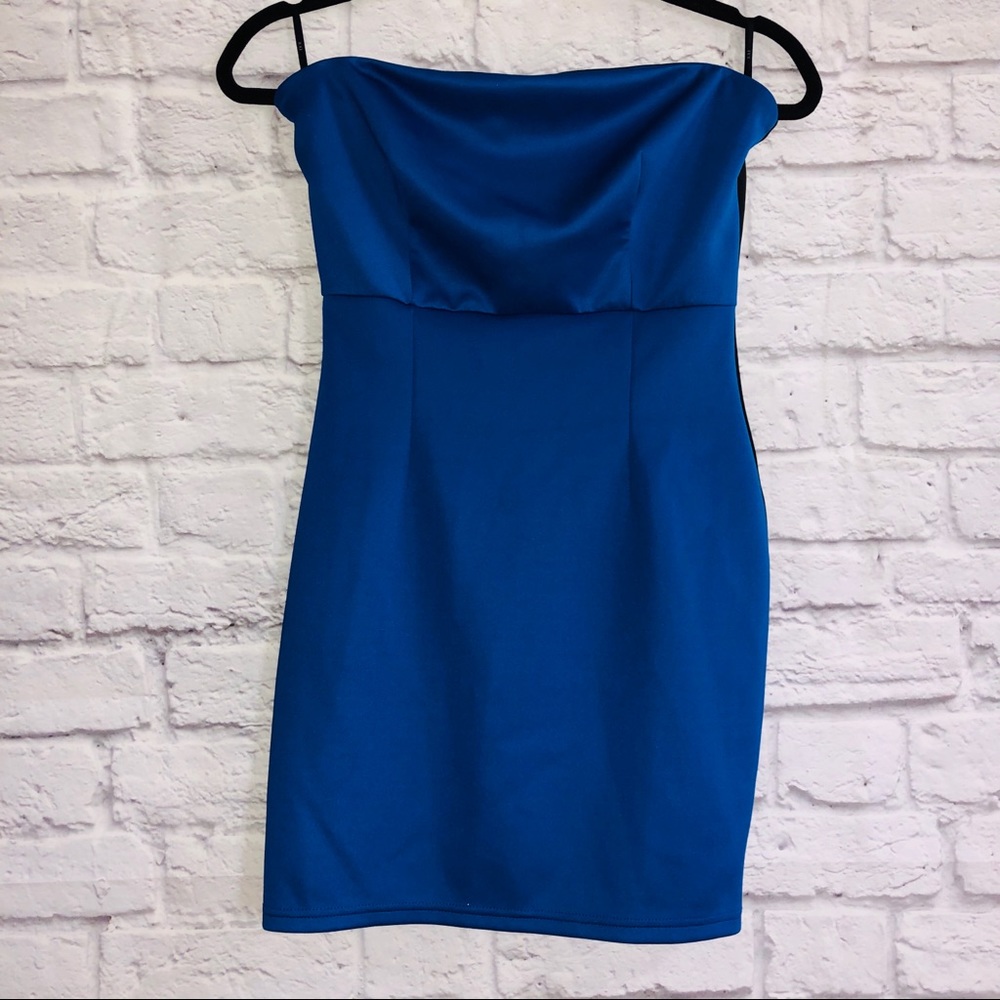 Forever 21 Fitted Strapless Tube Dress